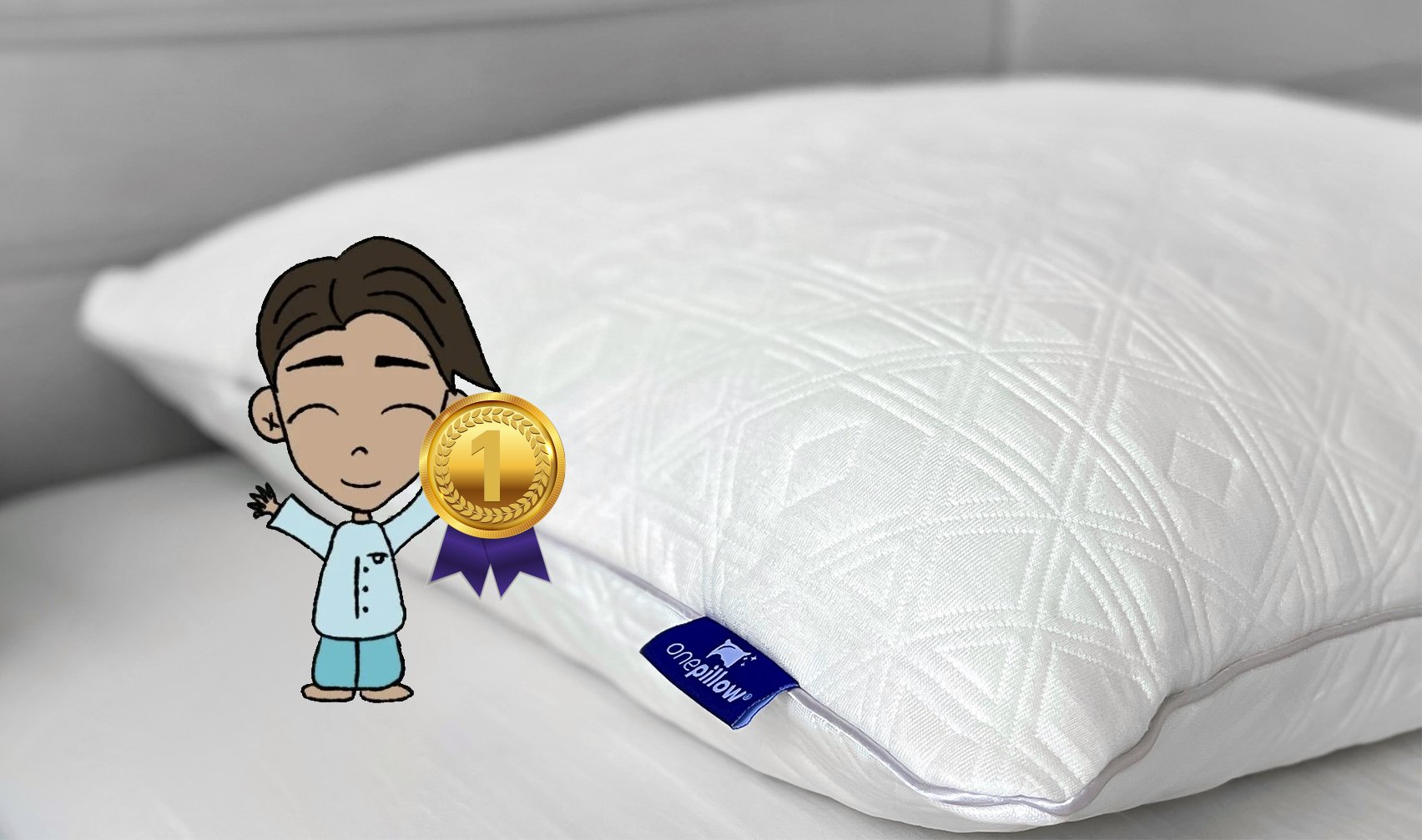 OnePillow®: Het Beste Kussen voor nekklachten en zijslapers volgens Slaapmanieren.nl - OnePillow